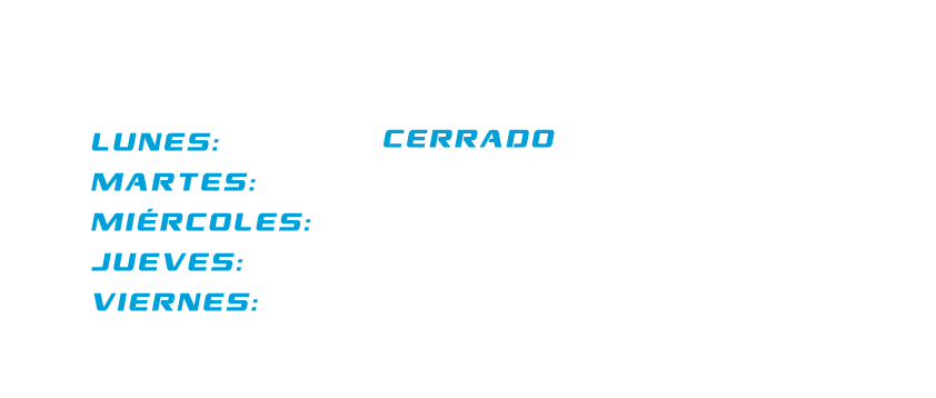 horarios clínica fisioterapia en Valladolid