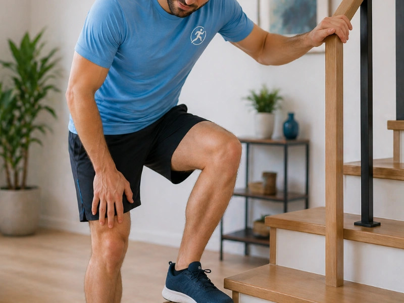 Dificultad para subir escaleras por dolor de rodilla como senal para iniciar rehabilitacion en Valladolid